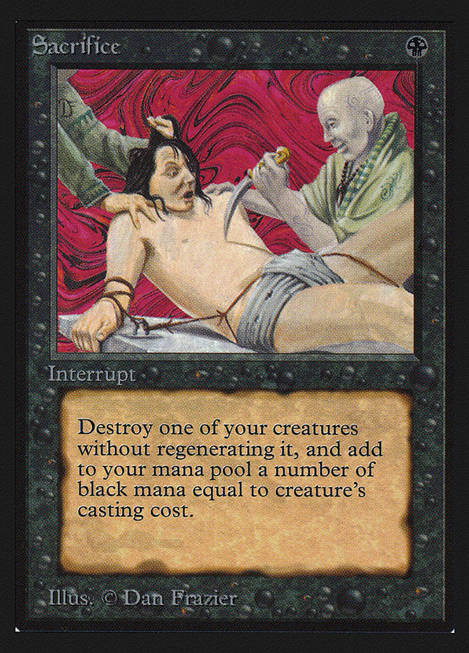 Sacrifice [International Collectors' Edition] | Black Swamp Games