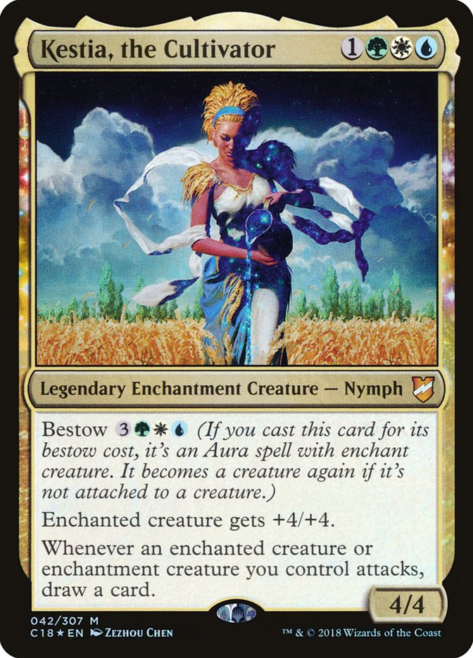 Kestia, the Cultivator [Commander 2018] | Black Swamp Games