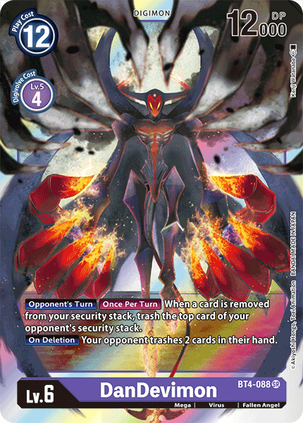 DanDevimon [BT4-088] [Great Legend] | Black Swamp Games