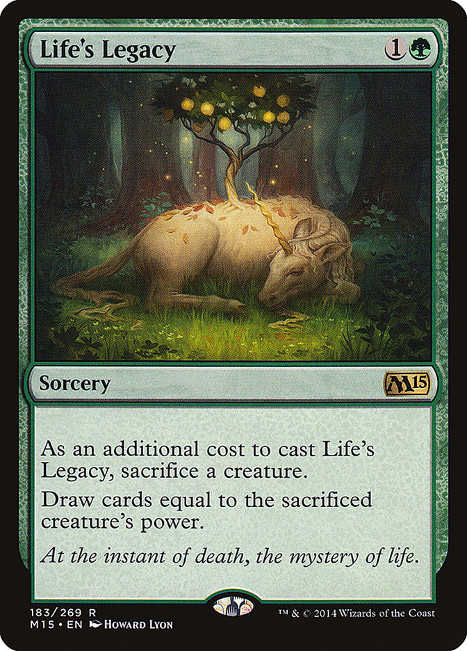 Life's Legacy [Magic 2015] | Black Swamp Games