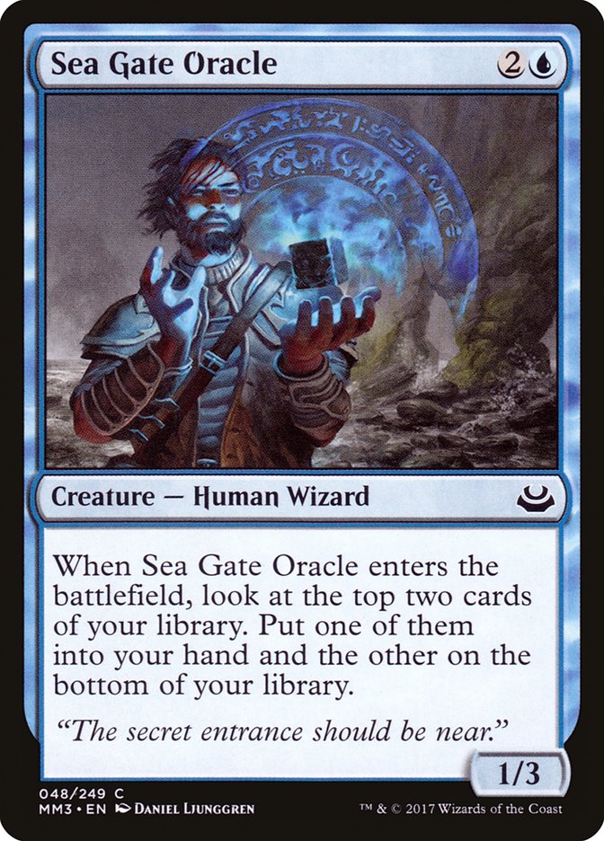 Sea Gate Oracle [Modern Masters 2017] | Black Swamp Games