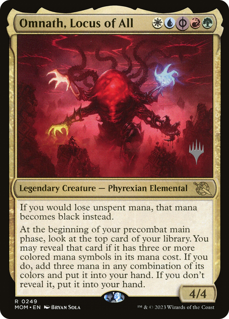 Omnath, Locus of All (Promo Pack) [March of the Machine Promos] | Black Swamp Games