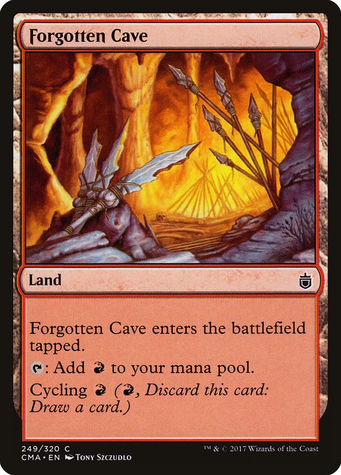 Forgotten Cave [Commander Anthology] | Black Swamp Games