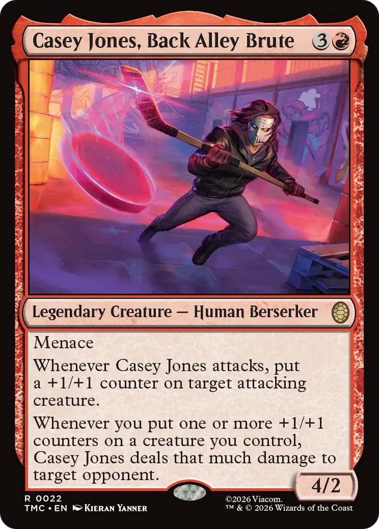 Casey Jones, Back Alley Brute [Teenage Mutant Ninja Turtles Commander] | Black Swamp Games