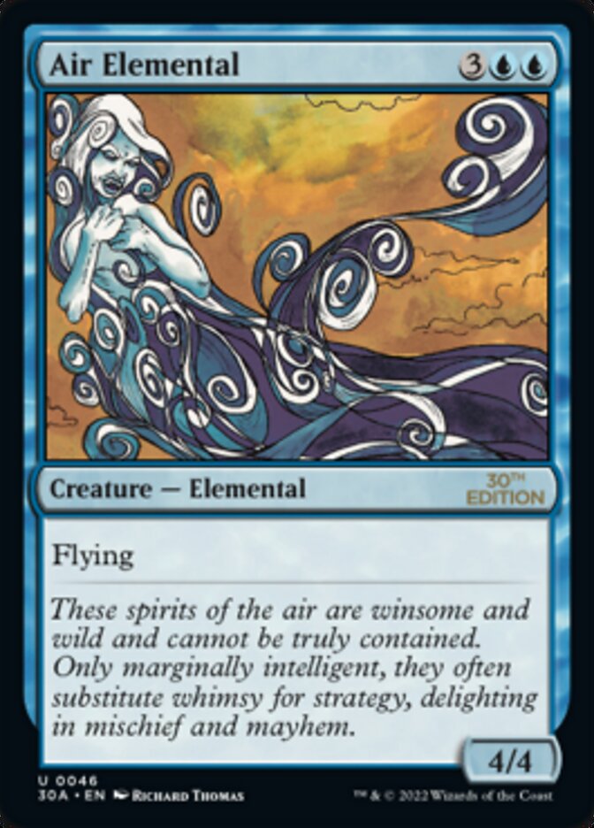Air Elemental [30th Anniversary Edition] | Black Swamp Games