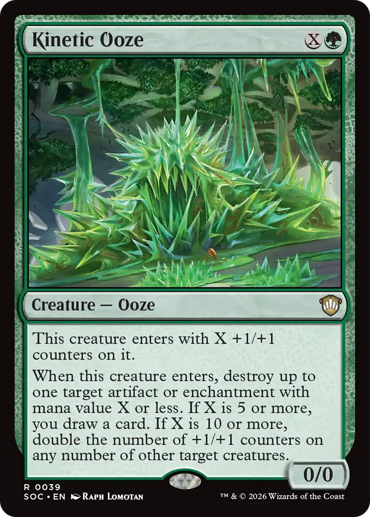 Kinetic Ooze [Secrets of Strixhaven Commander] | Black Swamp Games