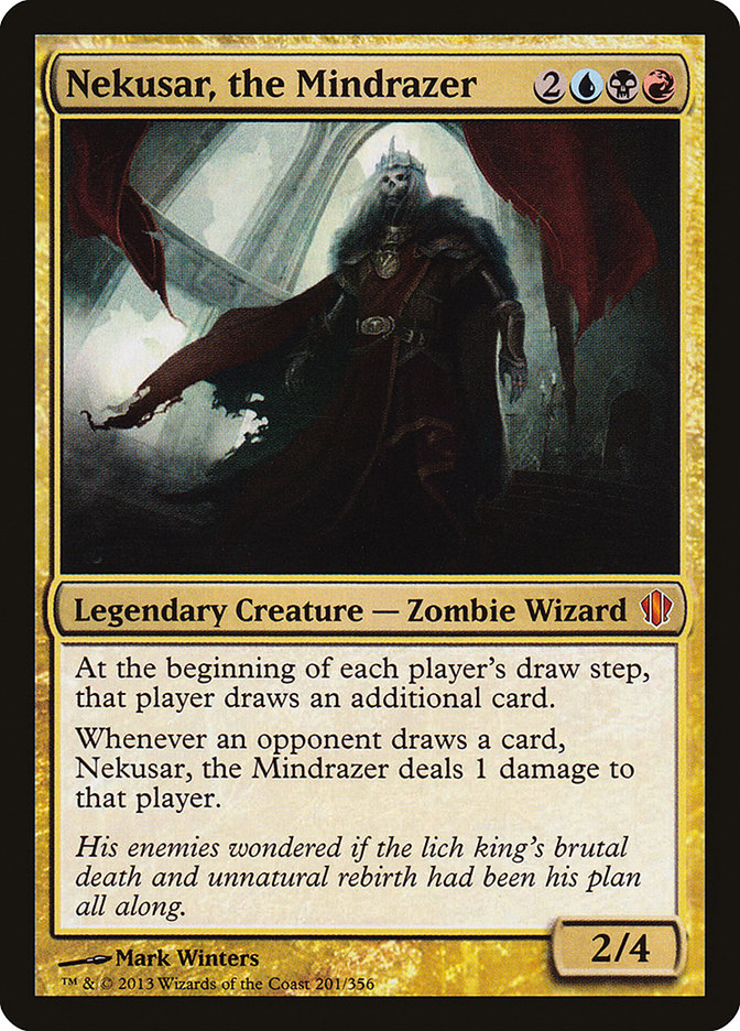 Nekusar, the Mindrazer [Commander 2013] | Black Swamp Games