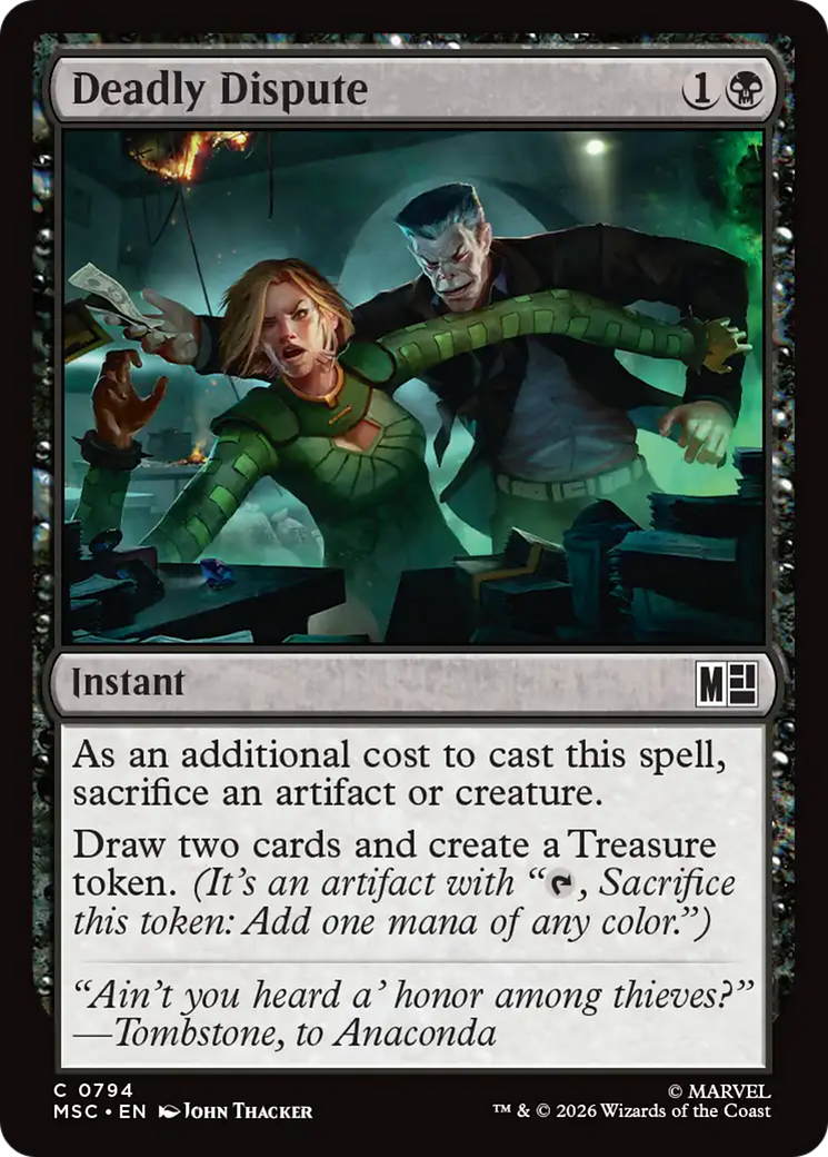 Deadly Dispute [Marvel Super Heroes Commander] | Black Swamp Games