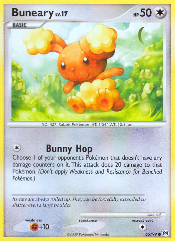 Buneary (55/99) [Platinum: Arceus] | Black Swamp Games