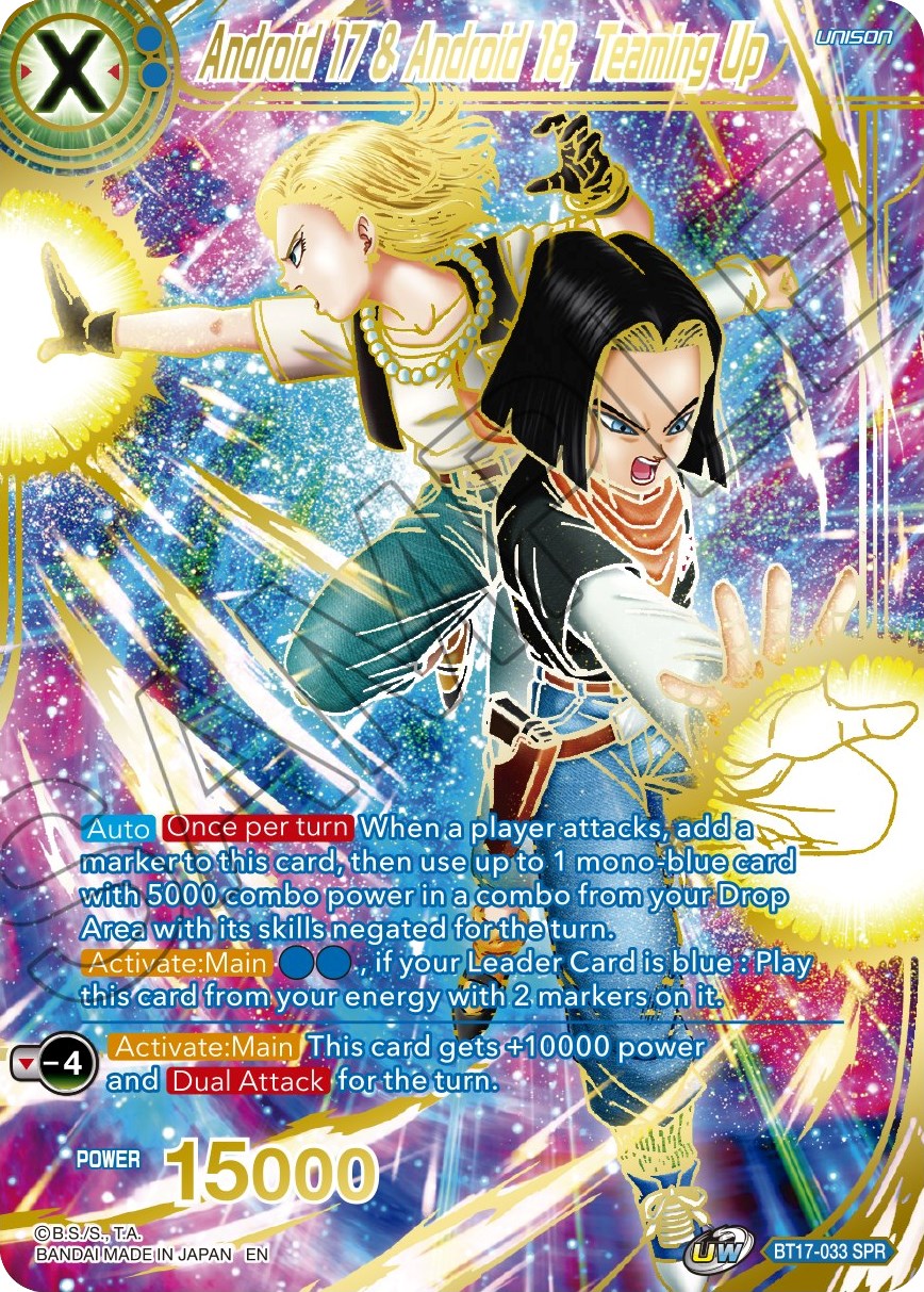 Android 17 & Android 18, Teaming Up (SPR) (BT17-033) [Ultimate Squad] | Black Swamp Games