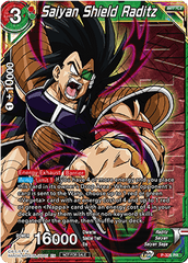 Saiyan Shield Raditz (Winner Stamped) (P-326) [Tournament Promotion Cards] | Black Swamp Games