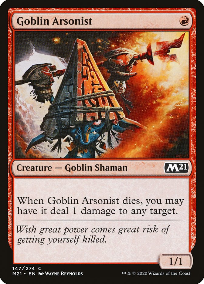 Goblin Arsonist [Core Set 2021] | Black Swamp Games