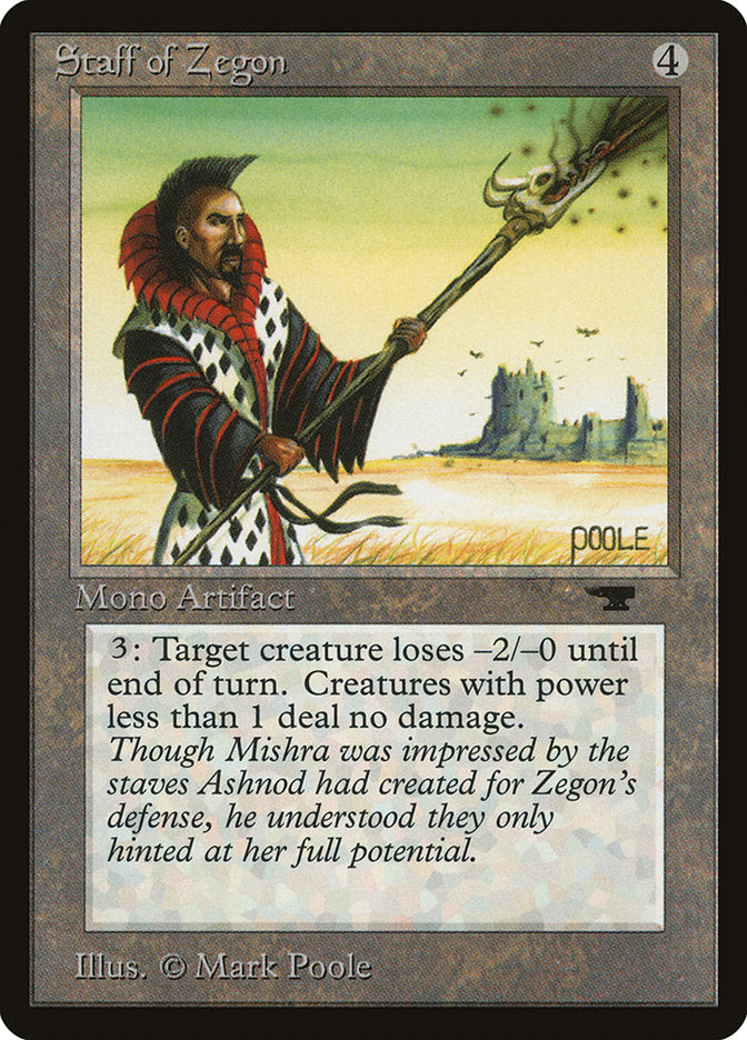 Staff of Zegon [Antiquities] | Black Swamp Games