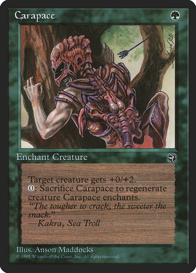 Carapace (Kakra Flavor Text) [Homelands] | Black Swamp Games
