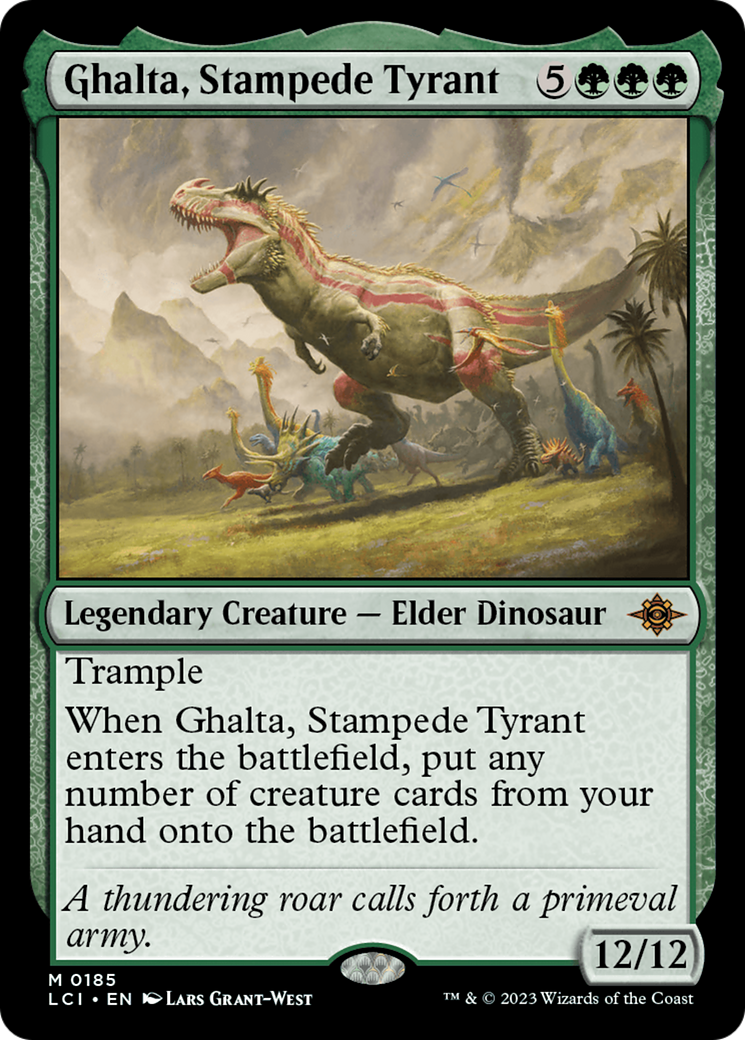 Ghalta, Stampede Tyrant [The Lost Caverns of Ixalan] | Black Swamp Games