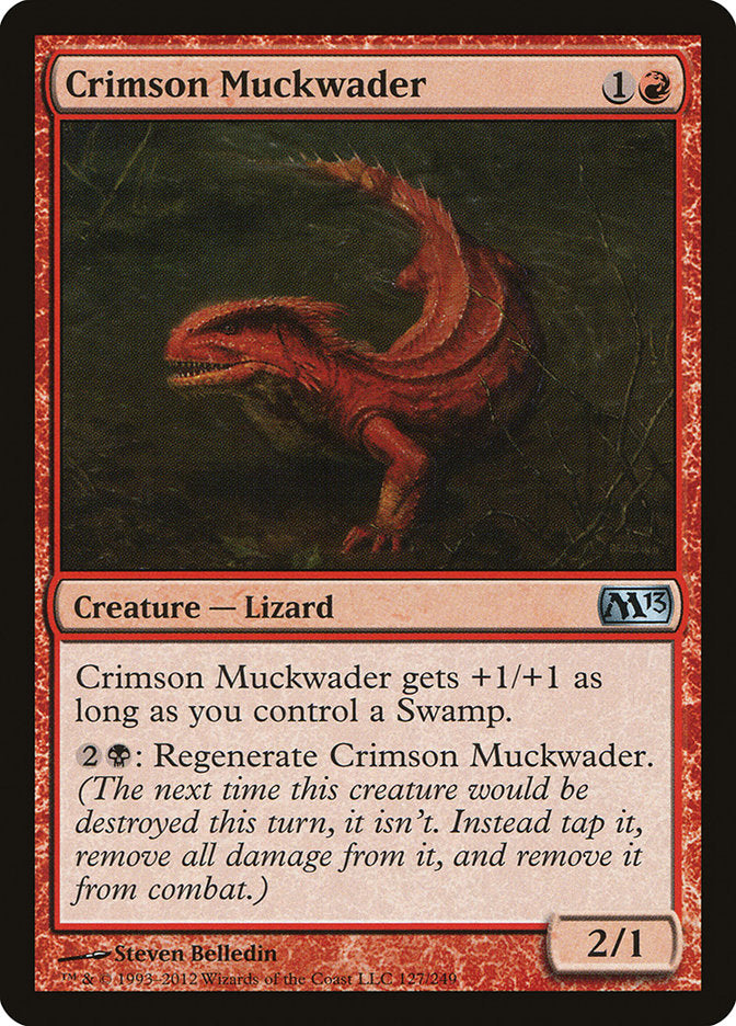Crimson Muckwader [Magic 2013] | Black Swamp Games