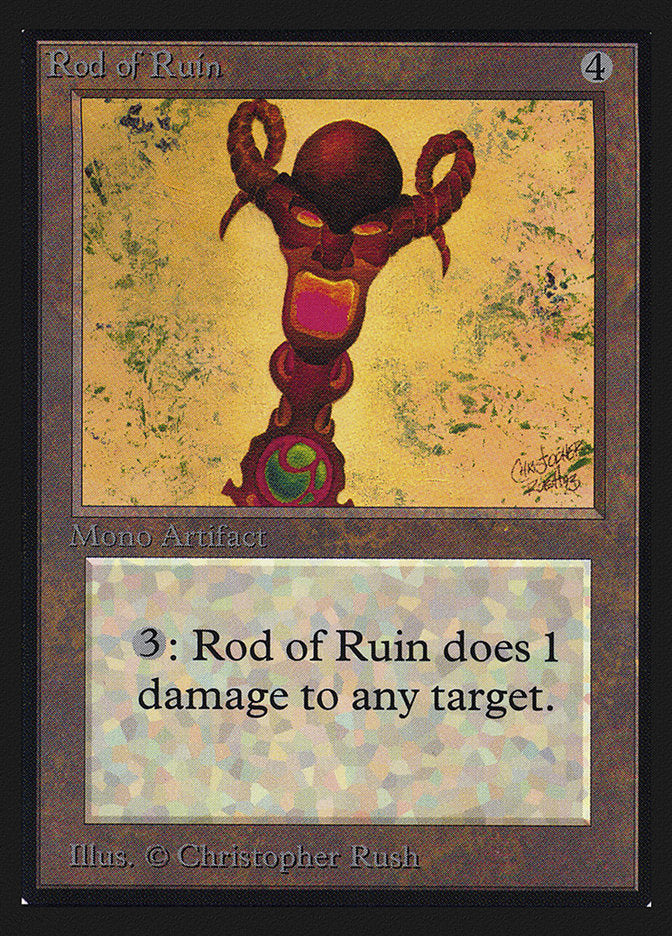 Rod of Ruin [International Collectors' Edition] | Black Swamp Games