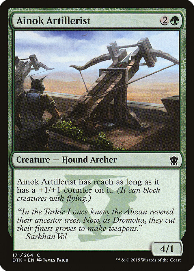 Ainok Artillerist [Dragons of Tarkir] | Black Swamp Games