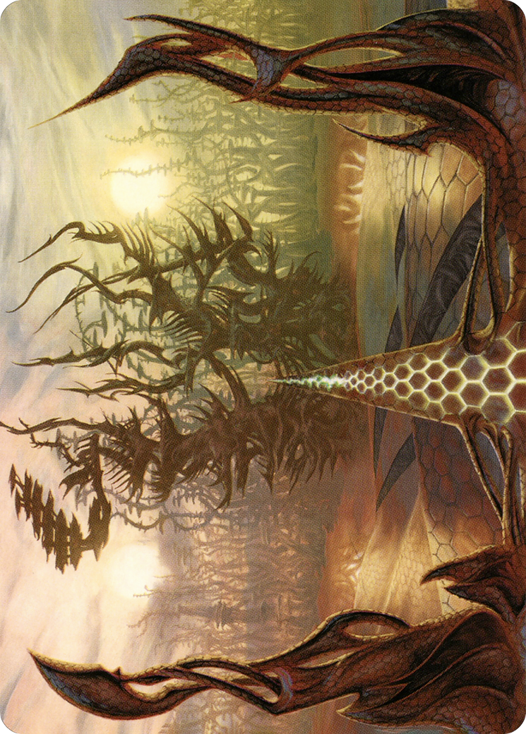 Thornglint Bridge Art Card [Modern Horizons 2 Art Series] | Black Swamp Games