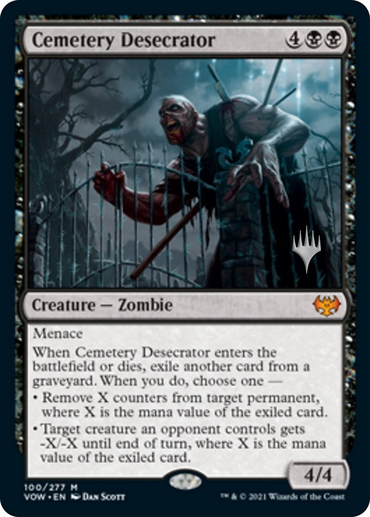 Cemetery Desecrator [Aetherdrift Promos] | Black Swamp Games