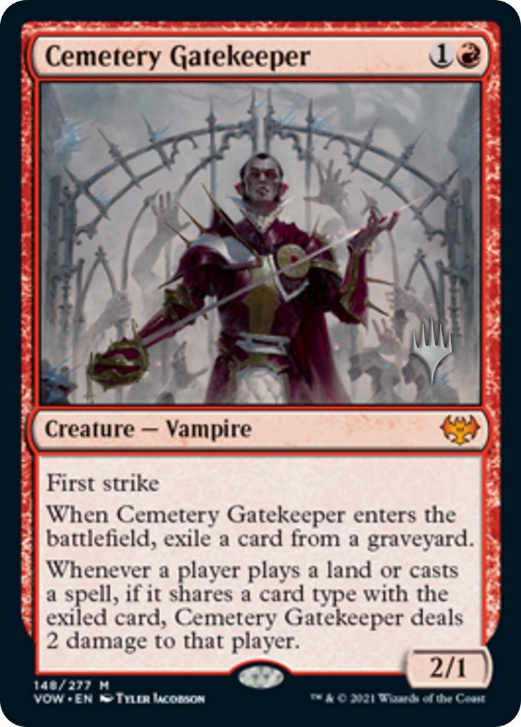 Cemetery Gatekeeper [Aetherdrift Promos] | Black Swamp Games