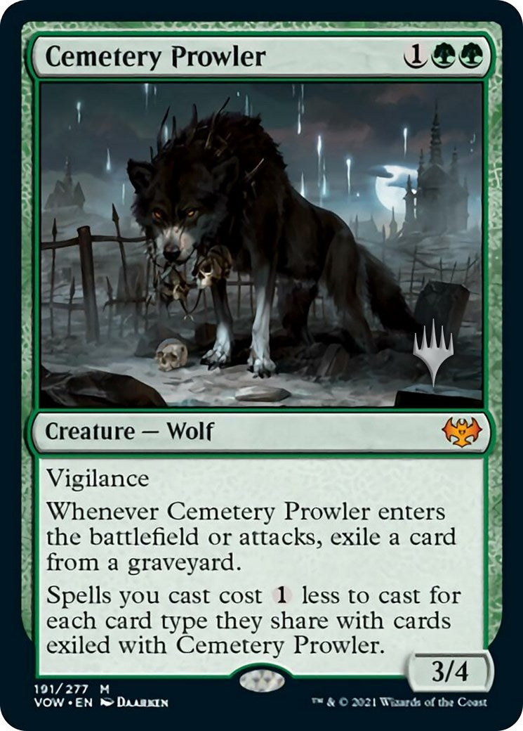 Cemetery Prowler (Promo Pack) [Aetherdrift Promos] | Black Swamp Games