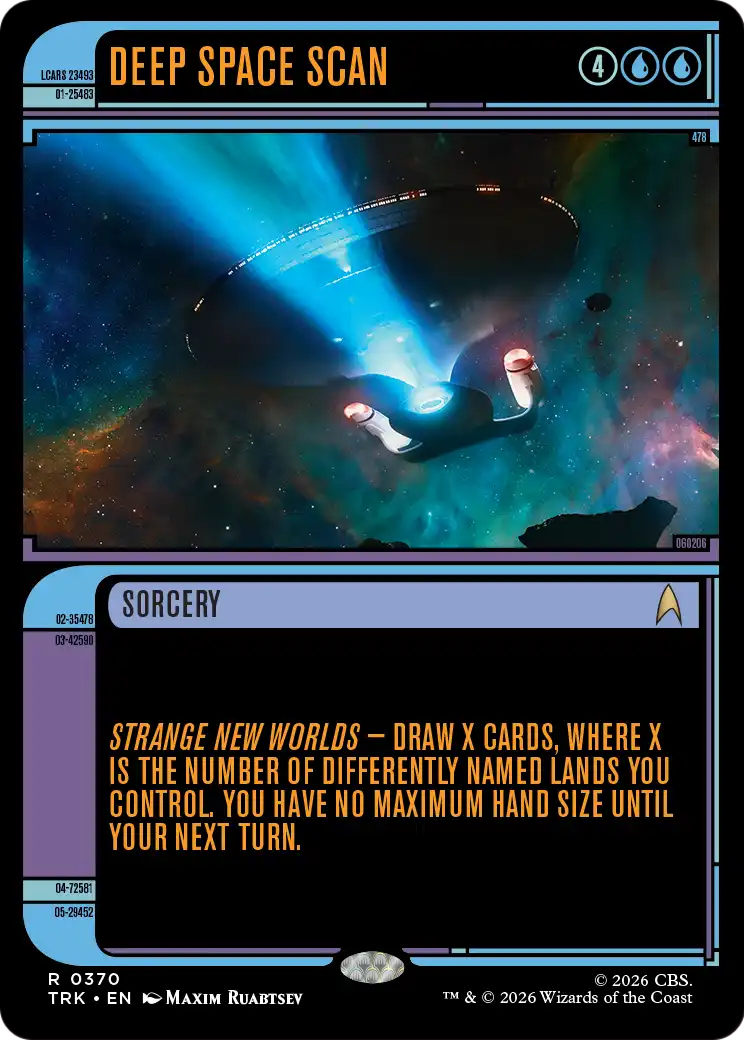 Deep Space Scan (Showcase) [Star Trek] | Black Swamp Games