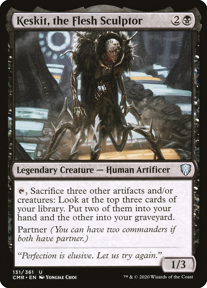 Keskit, the Flesh Sculptor [Commander Legends] | Black Swamp Games