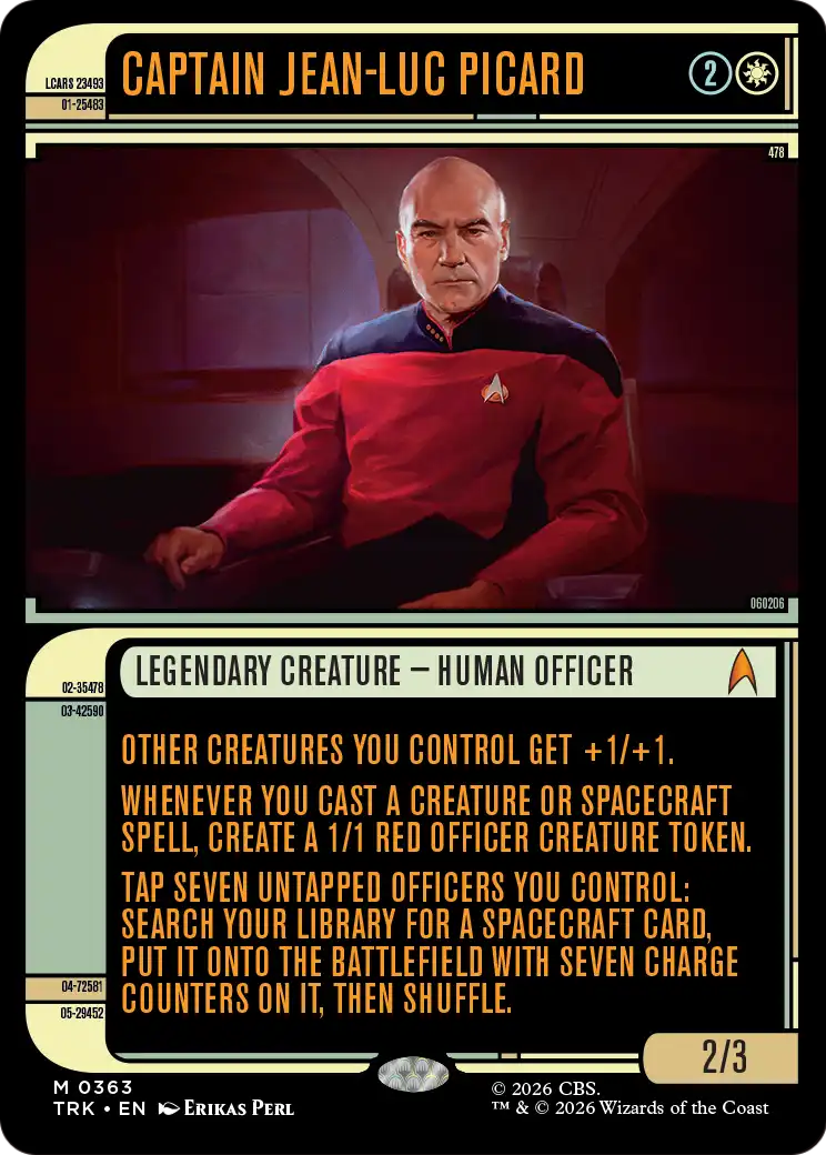 Captain Jean-Luc Picard (Showcase) [Star Trek] | Black Swamp Games