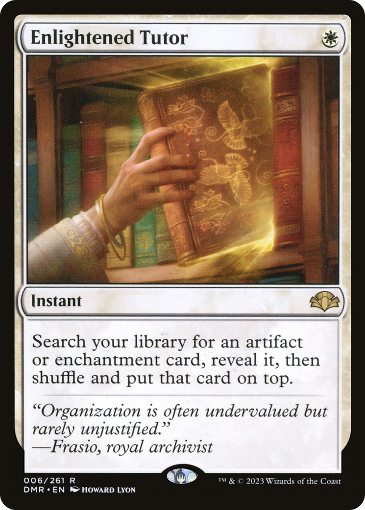 Enlightened Tutor [Dominaria Remastered] | Black Swamp Games