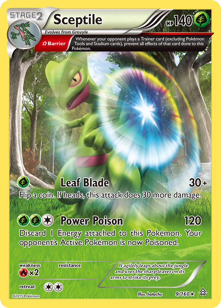 Sceptile (9/160) [XY: Primal Clash] | Black Swamp Games
