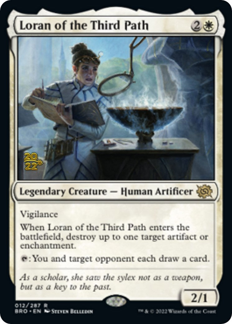 Loran of the Third Path [The Brothers' War Prerelease Promos] | Black Swamp Games