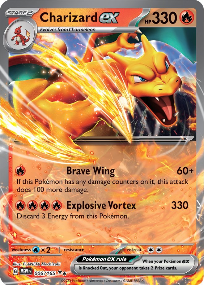 Charizard ex (006/165) [Scarlet & Violet 151] | Black Swamp Games