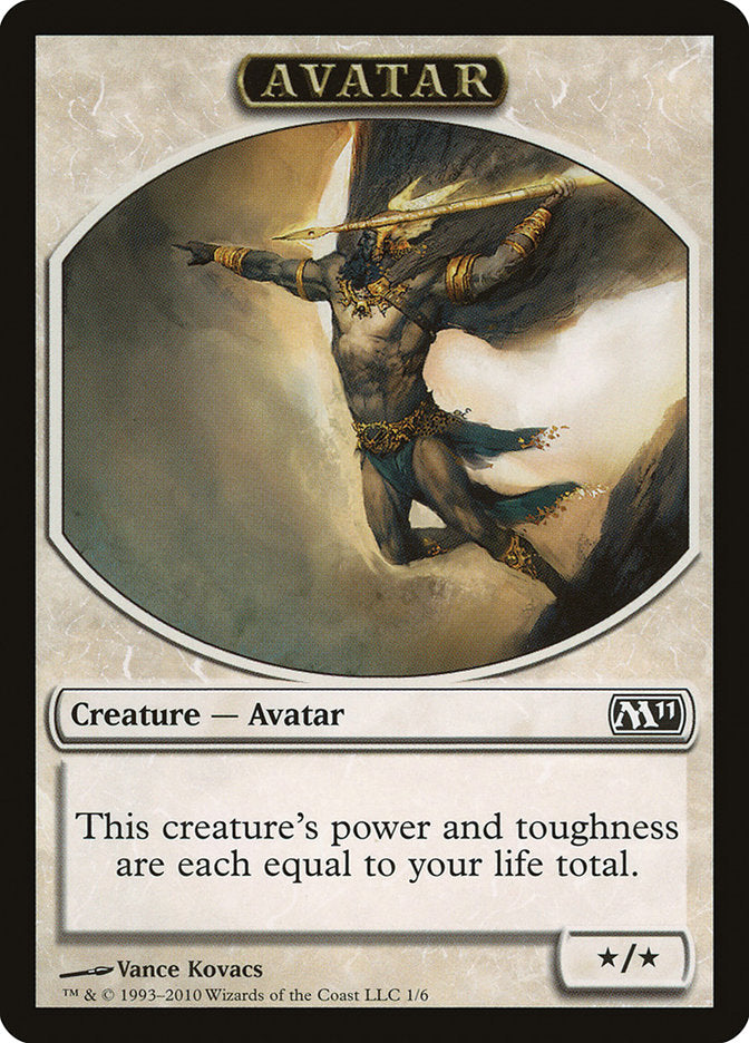 Avatar Token [Magic 2011 Tokens] | Black Swamp Games