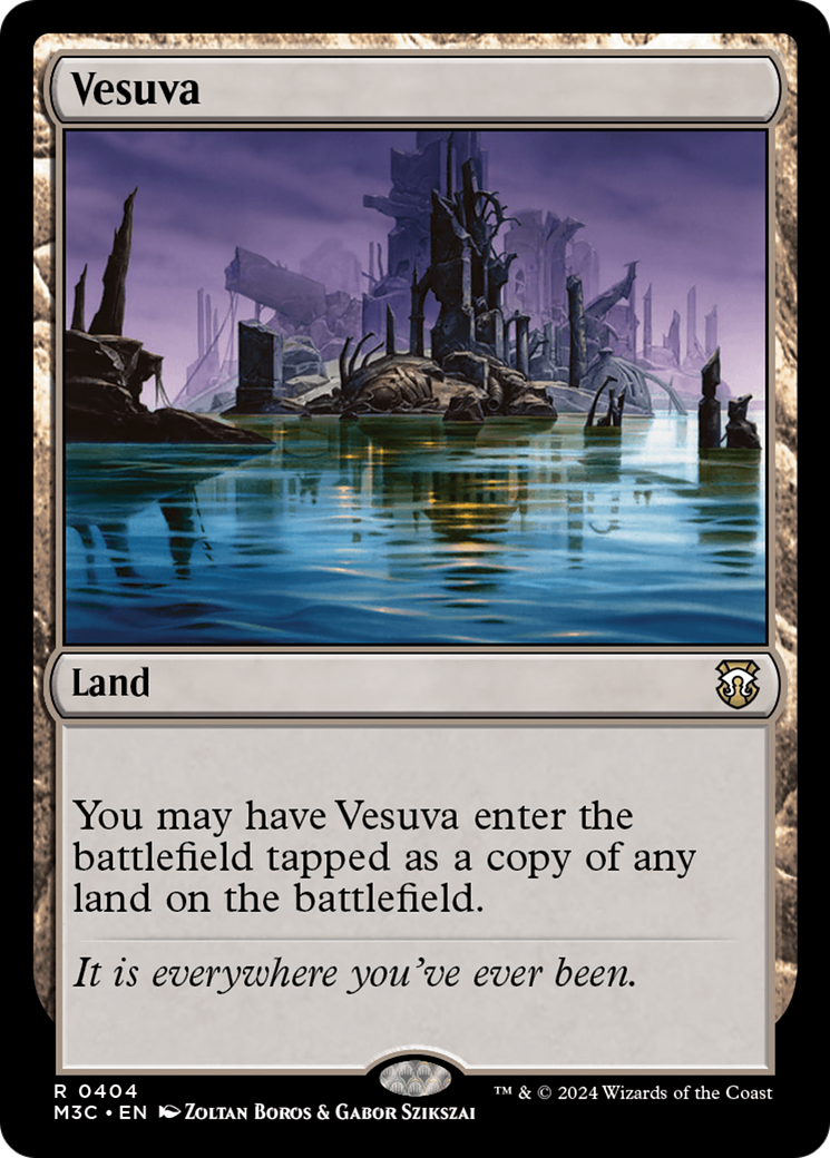 Vesuva (Ripple Foil) [Modern Horizons 3 Commander] | Black Swamp Games