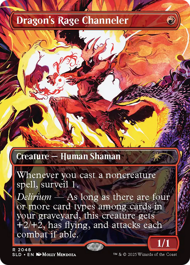 Dragon's Rage Channeler (2048) (Rainbow Foil) [Secret Lair Drop Series] | Black Swamp Games
