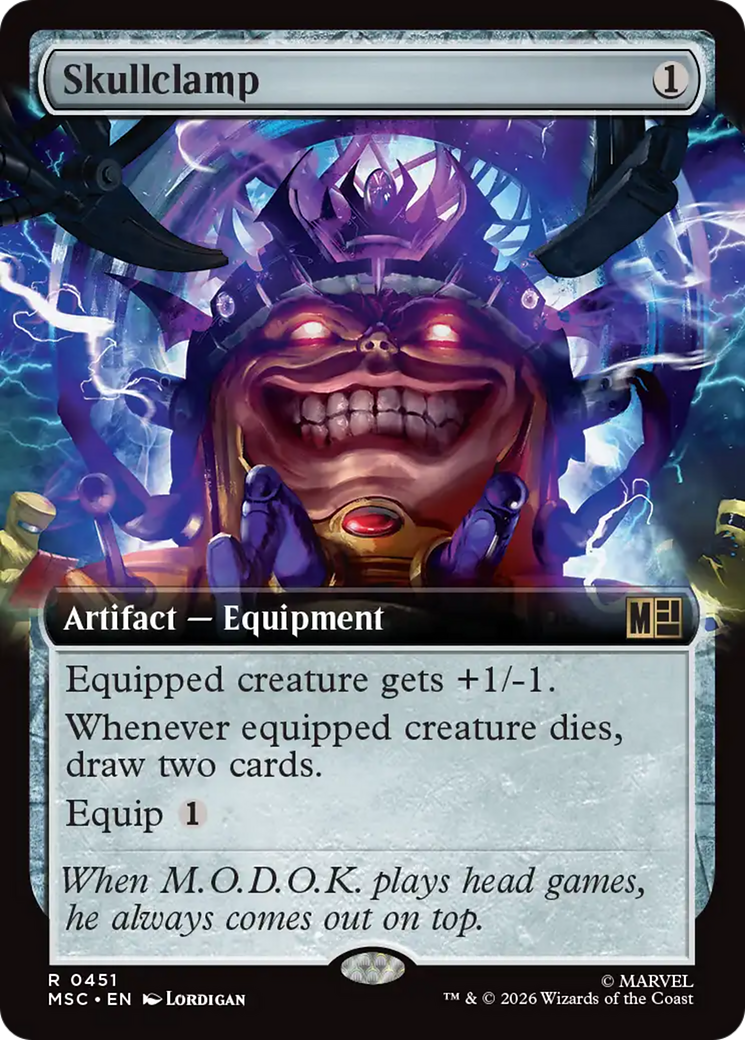 Skullclamp (Extended Art) [Marvel Super Heroes Commander] | Black Swamp Games