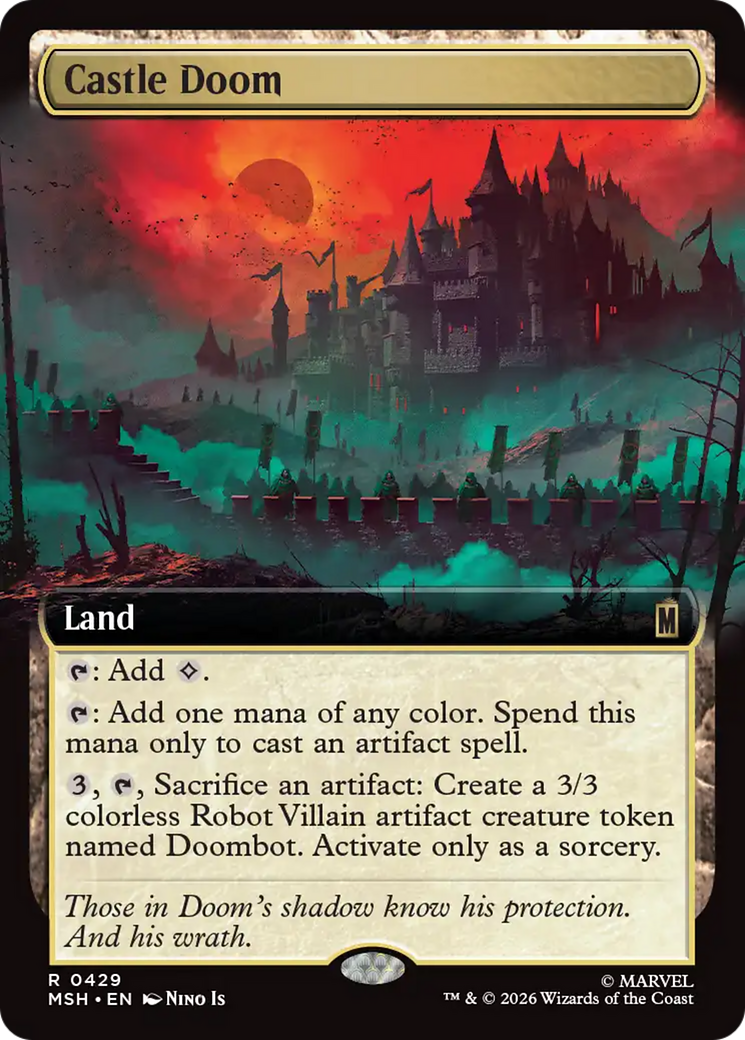 Castle Doom (Extended Art) [Marvel Super Heroes] | Black Swamp Games