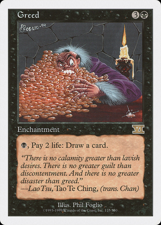 Greed [Classic Sixth Edition] | Black Swamp Games