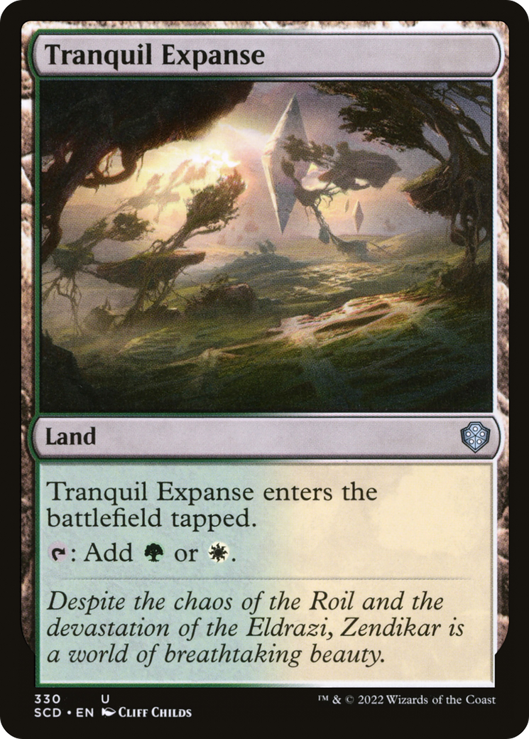 Tranquil Expanse [Starter Commander Decks] | Black Swamp Games