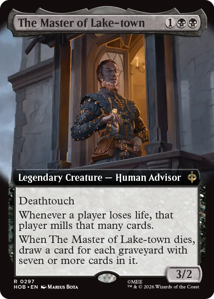 The Master of Lake-town (Extended Art) [The Hobbit] | Black Swamp Games