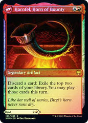 Birgi, God of Storytelling // Harnfel, Horn of Bounty [Kaldheim Prerelease Promos] | Black Swamp Games