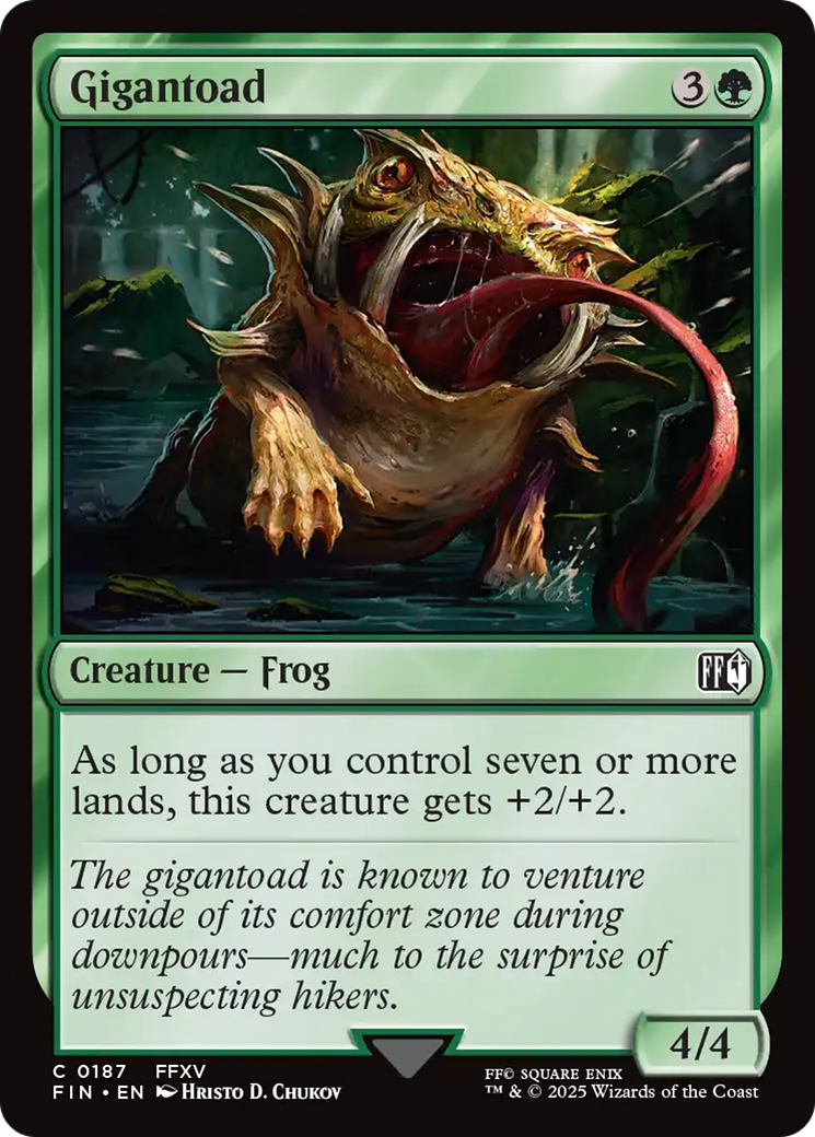 Gigantoad [FINAL FANTASY] | Black Swamp Games