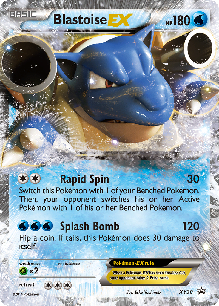 Blastoise EX (XY30) [XY: Black Star Promos] | Black Swamp Games