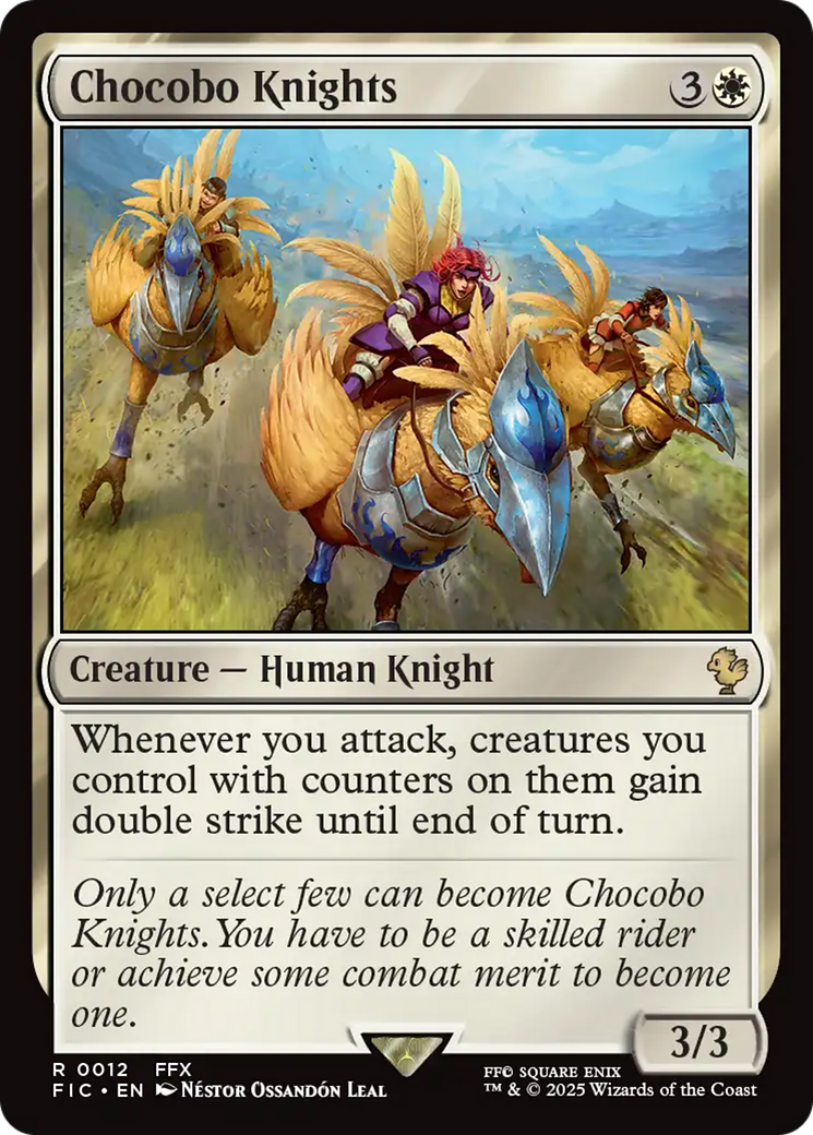 Chocobo Knights [FINAL FANTASY Commander] | Black Swamp Games