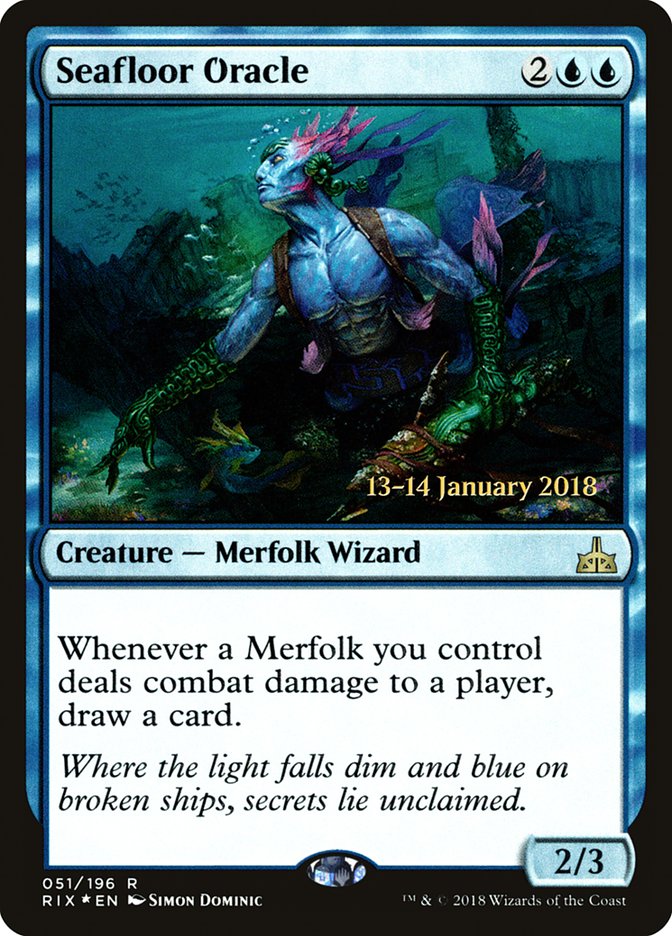 Seafloor Oracle [Rivals of Ixalan Prerelease Promos] | Black Swamp Games