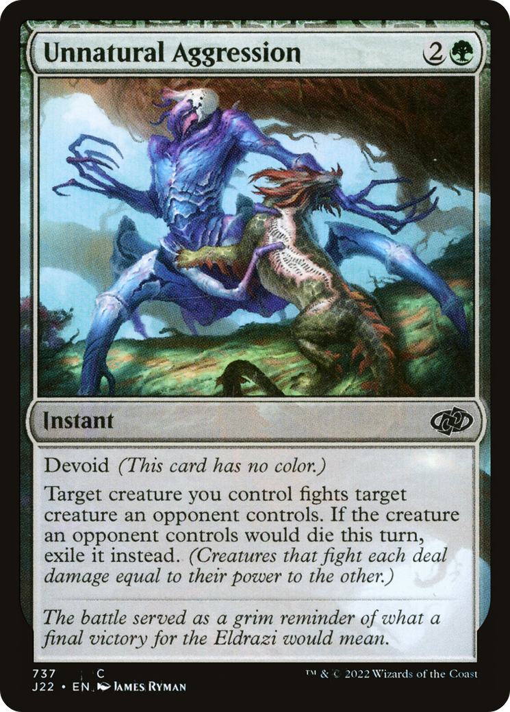 Unnatural Aggression [Jumpstart 2022] | Black Swamp Games