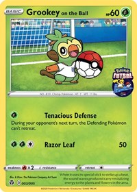 Grookey on the Ball (003/005) [Miscellaneous Cards] | Black Swamp Games