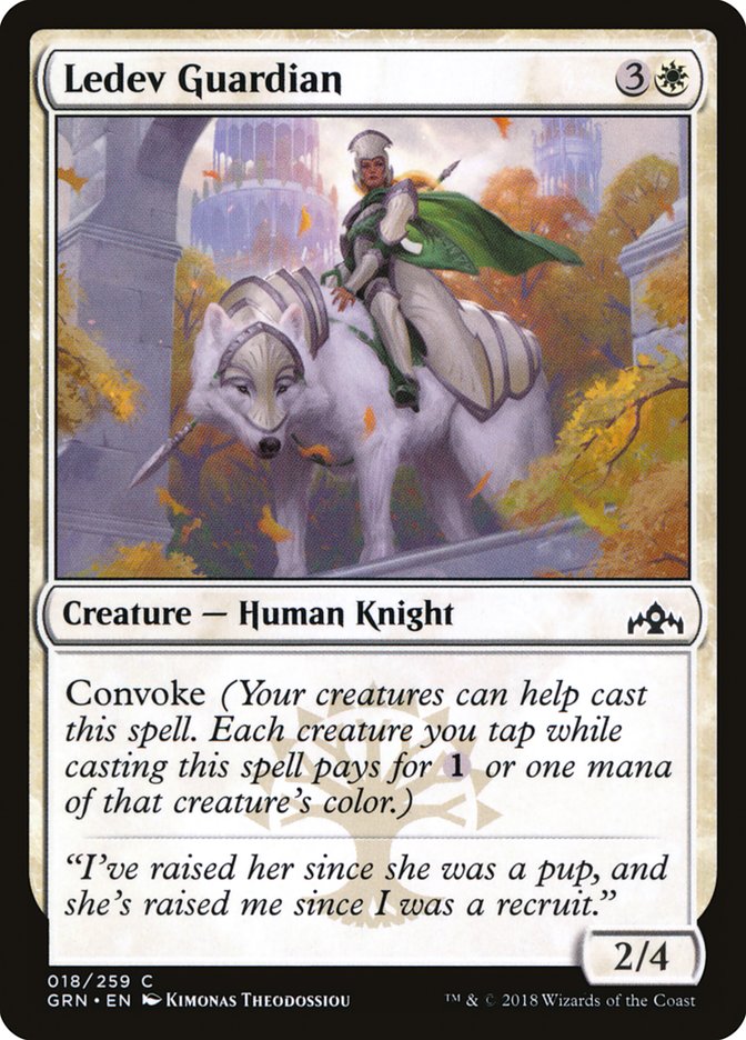 Ledev Guardian [Guilds of Ravnica] | Black Swamp Games