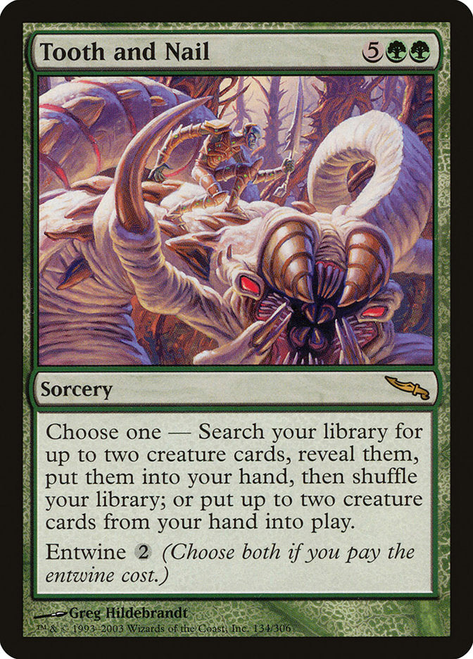 Tooth and Nail [Mirrodin] | Black Swamp Games